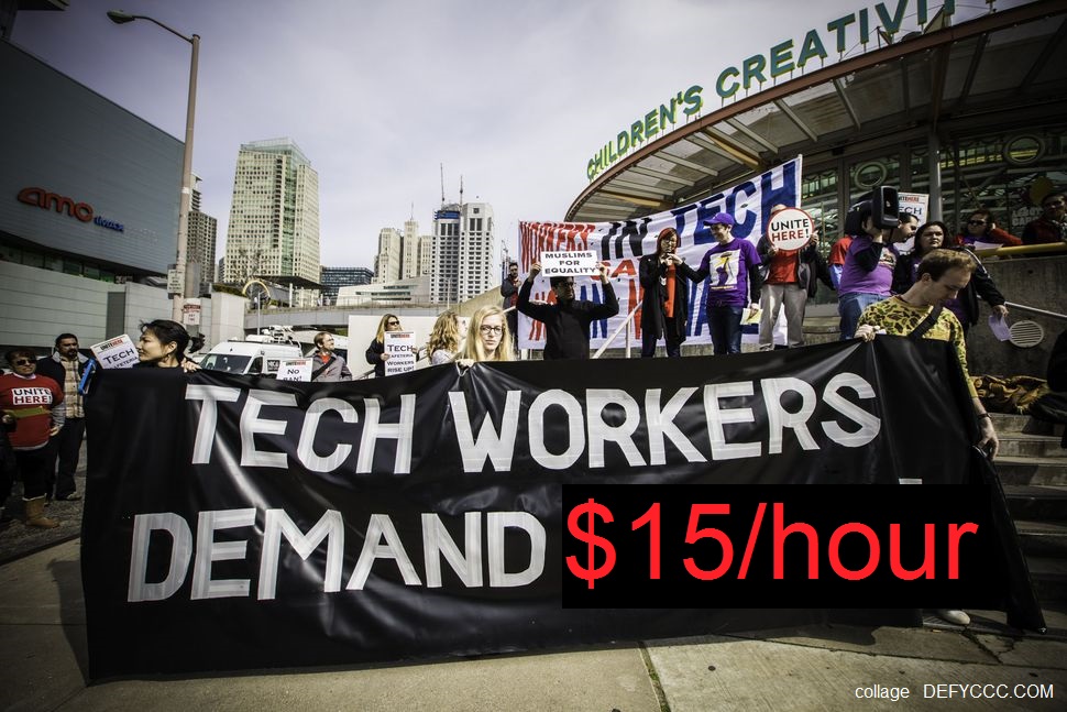 Dubious Tech Workers Protest in San Francisco
